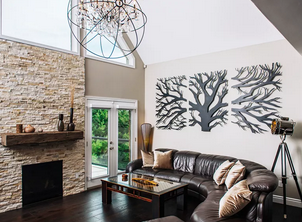 激光切割金屬墻飾，開啟墻面新“飾”界