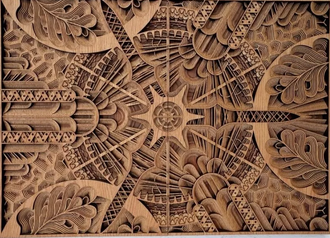 激光切割藝術(shù)木雕，展現(xiàn)絕美的藝術(shù)盛宴