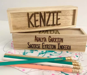 激光雕刻創(chuàng)意文具，升級(jí)開學(xué)裝備