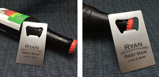 激光打標開瓶器標識，您與美酒更配呢