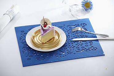 激光雕刻毛氈杯墊，日常家居好幫手