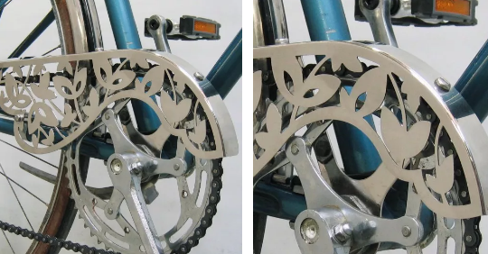 激光切割自行車防護(hù)板，為您安全保駕護(hù)航!