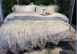 當家紡床品遇上激光工藝，美醉人心只在一瞬間