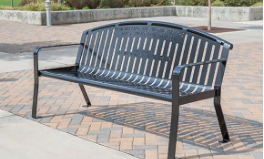 激光切割公共長(zhǎng)椅，為城市“梳妝”，為美景增色