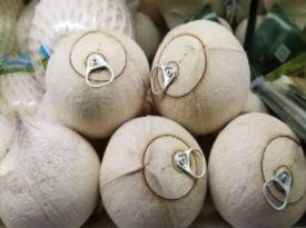 激光切割椰子，輕松喝到甜美新鮮的椰汁