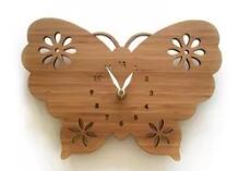 激光切割創(chuàng)意墻鐘，與時間一起舞動