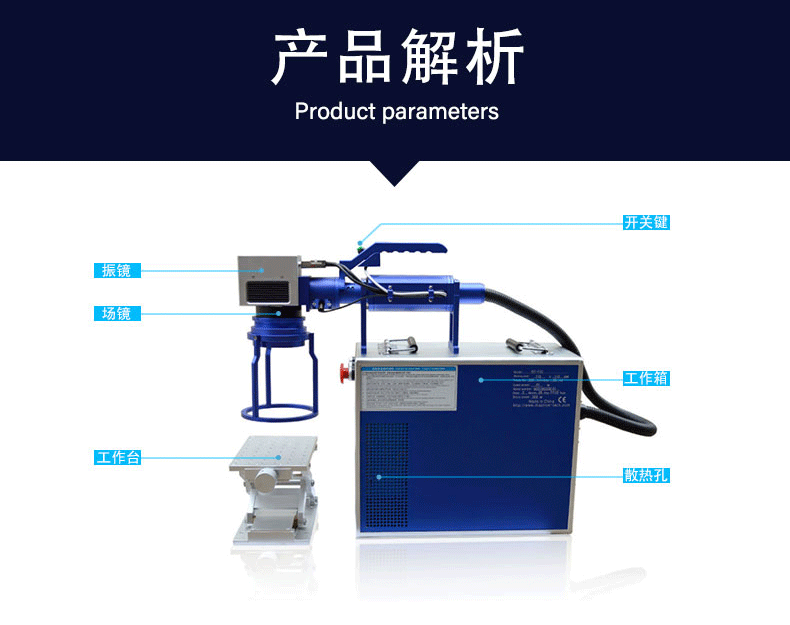 手持式激光打標(biāo)機(jī)