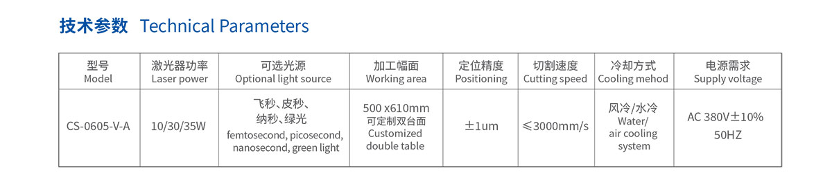 微精密超快激光加工系統(tǒng)